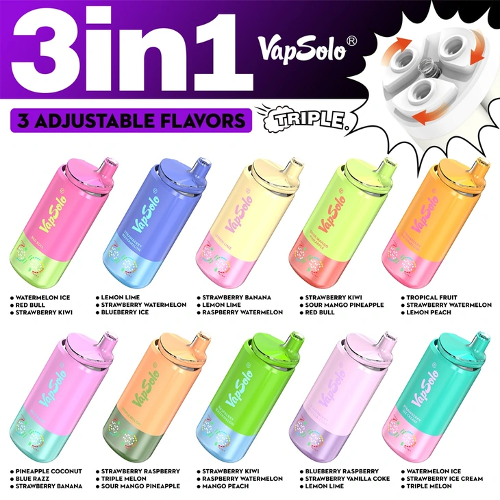 Vapsolo Triple 30000Puffs Disposable Vape